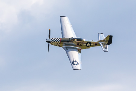 Airshow Gelnhausen 2023 - North American P-51 D Mustang (NL51ZW)